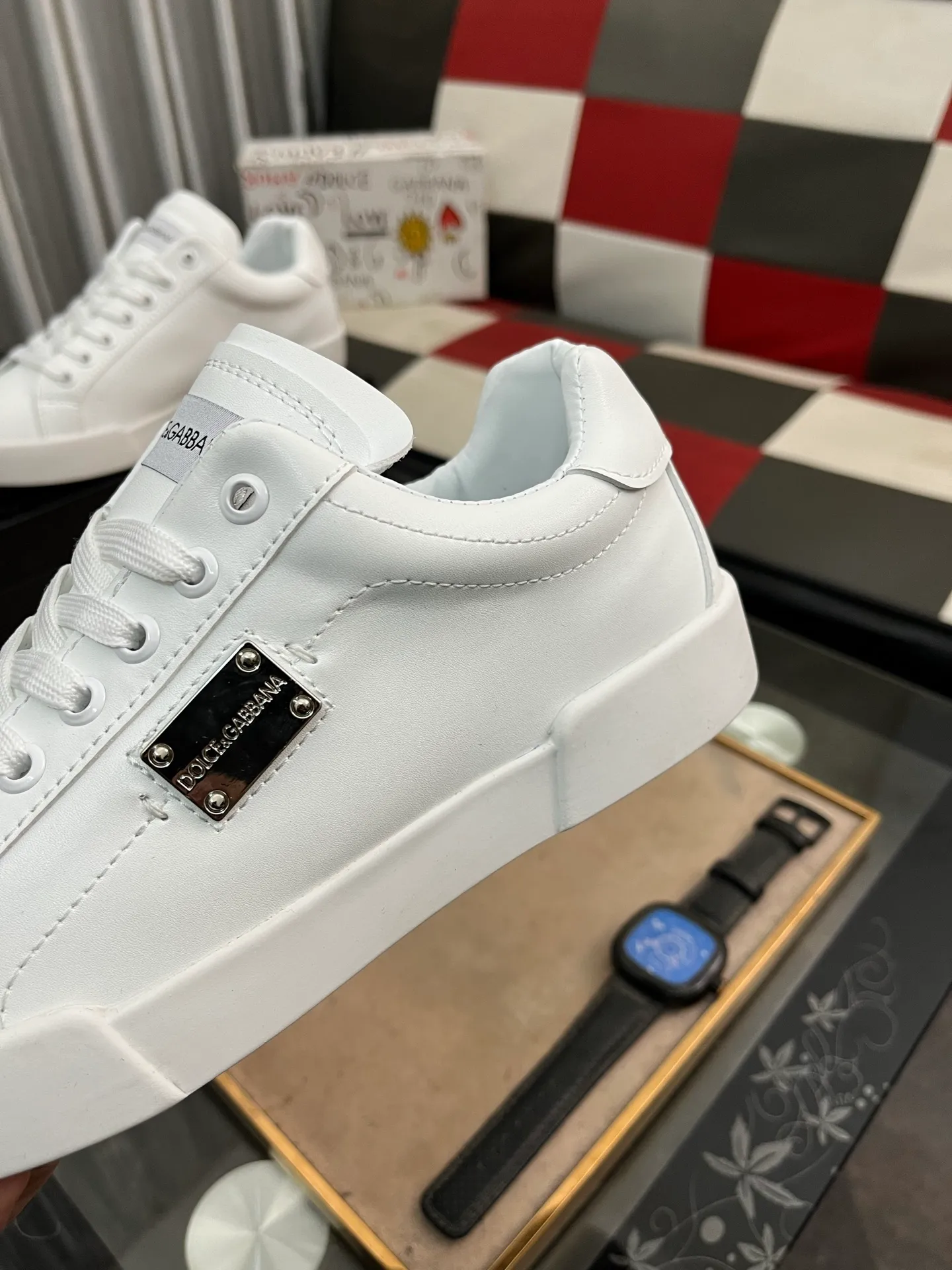 Men's shoes 💰400⌚️⌚️【DG】The latest official website high-top casual, men's shoes original quality imported first-layer cowhide stitching ➕Yangli [Proud] In terms of materials and workmanship, it beats all versions on the market💕Highest quality shipments. Real photos, imported fabrics highlight the unique charm of the brand😘Shoelaces are also original custom-made👻Classic lace-up shoes are very comfortable on the feet , code number 35-462️⃣color optional